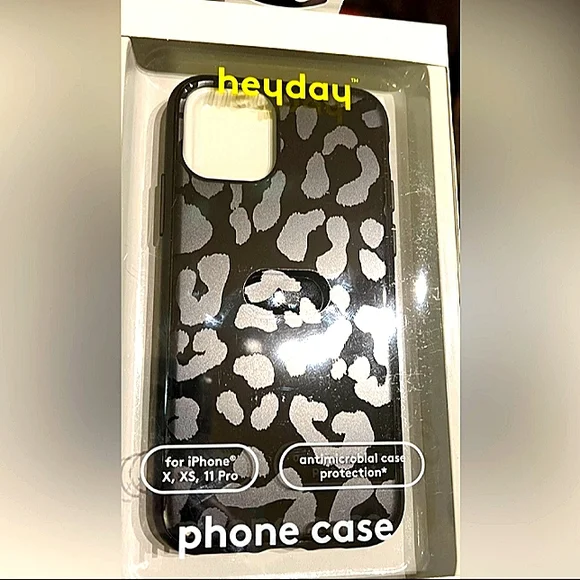 HEYDAY iPHONE X XS 11 Pro Leopard Antimicrobal Hard Shell Cell Phone Cas… - Picture 12 of 12